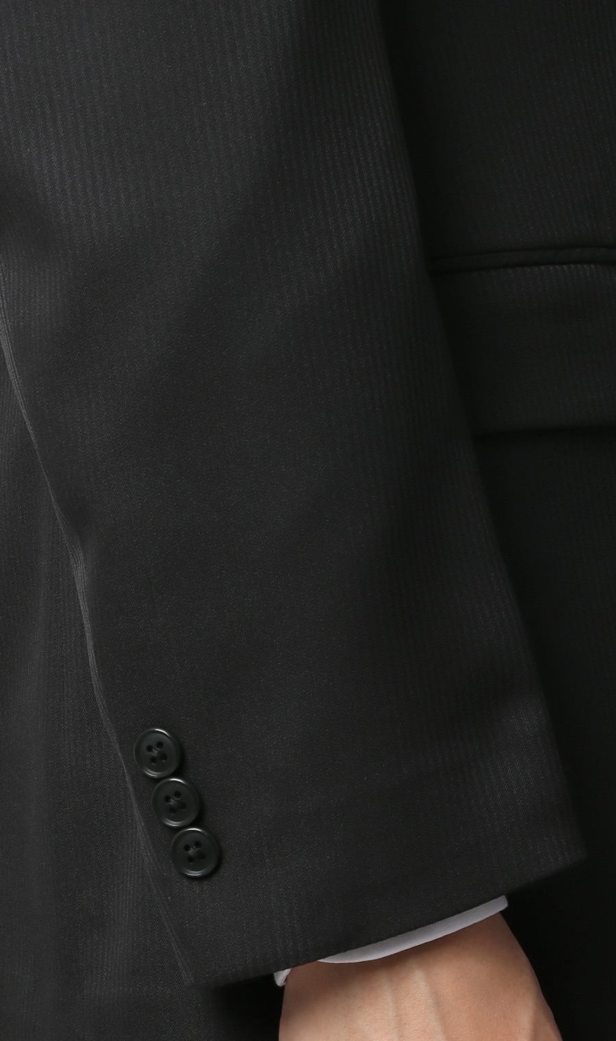 スタイリッシュスーツ【ウォッシャブル】 ブラック 体型:YA体(スリム型),号数（身長）:4号(165cm)