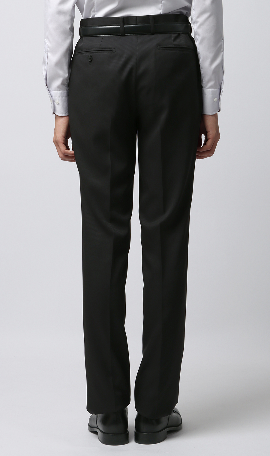 スタイリッシュスーツ【ウォッシャブル】 ブラック 体型:YA体(スリム型),号数（身長）:4号(165cm)