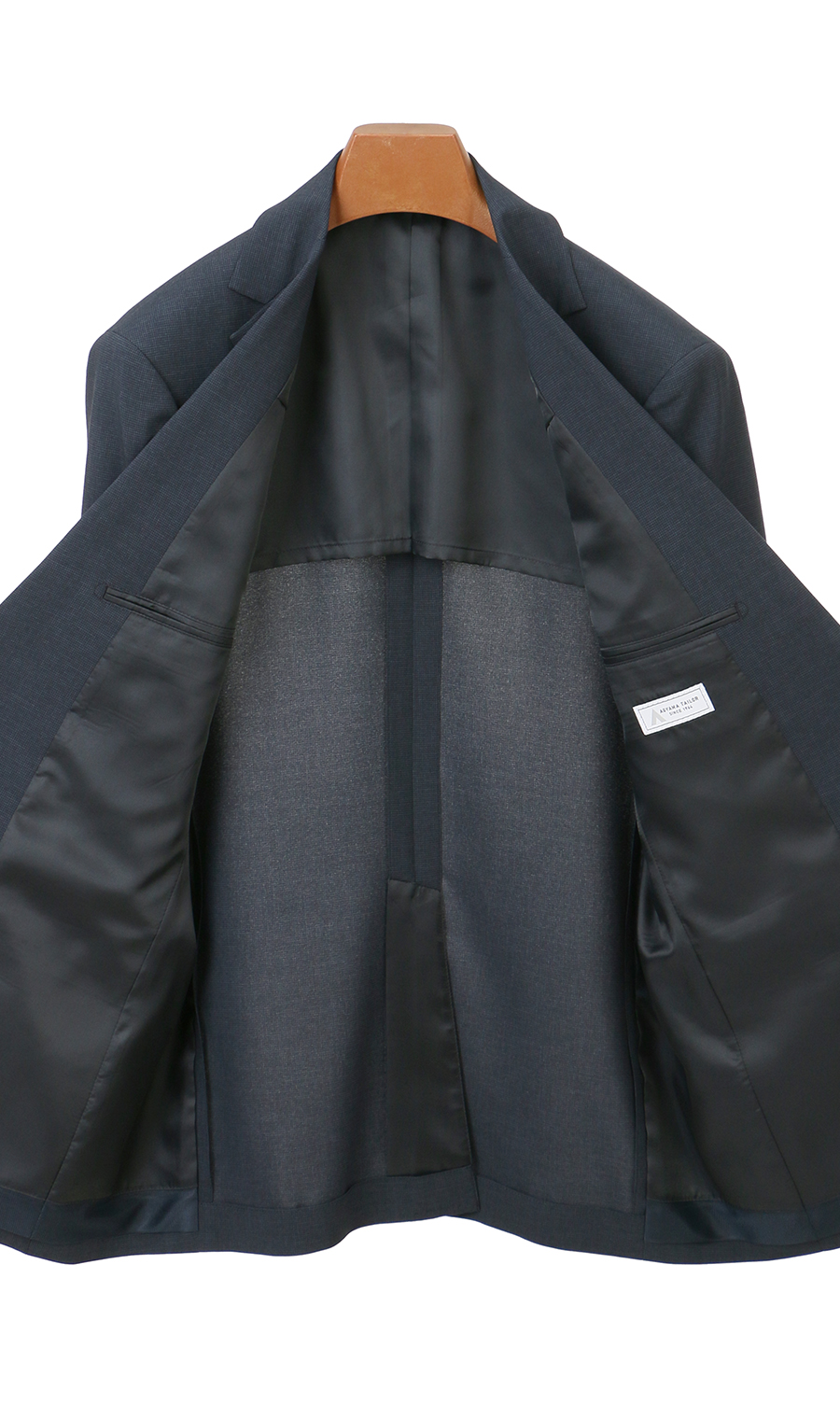 スタイリッシュスーツ【ウォッシャブル】 ネイビー 体型:A体(標準型),号数(身長):5号(170cm)