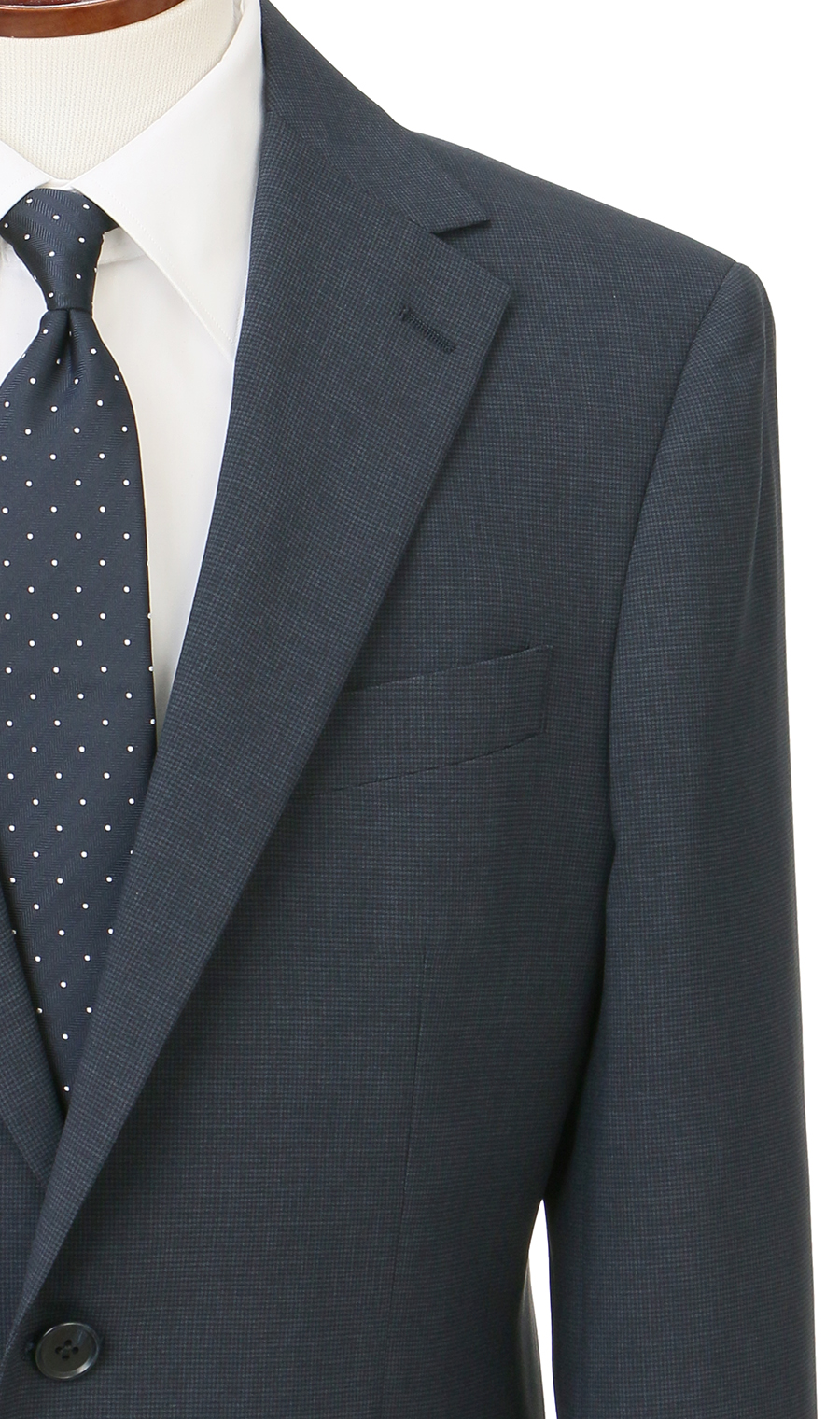 スタイリッシュスーツ【ウォッシャブル】 ネイビー 体型:A体(標準型),号数(身長):5号(170cm)