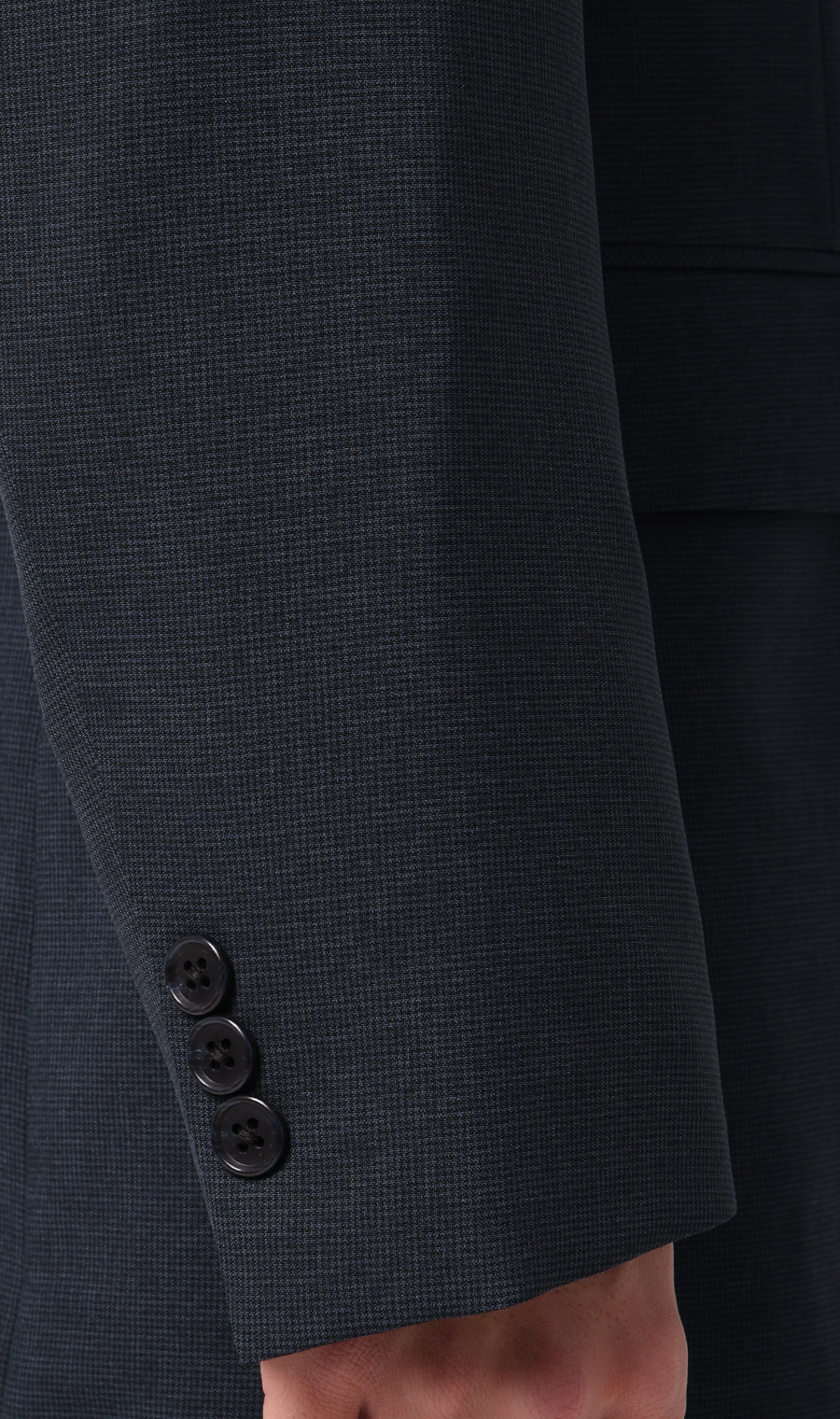 スタイリッシュスーツ【ウォッシャブル】 ネイビー 体型:YA体(スリム型),号数（身長）:3号(160cm)