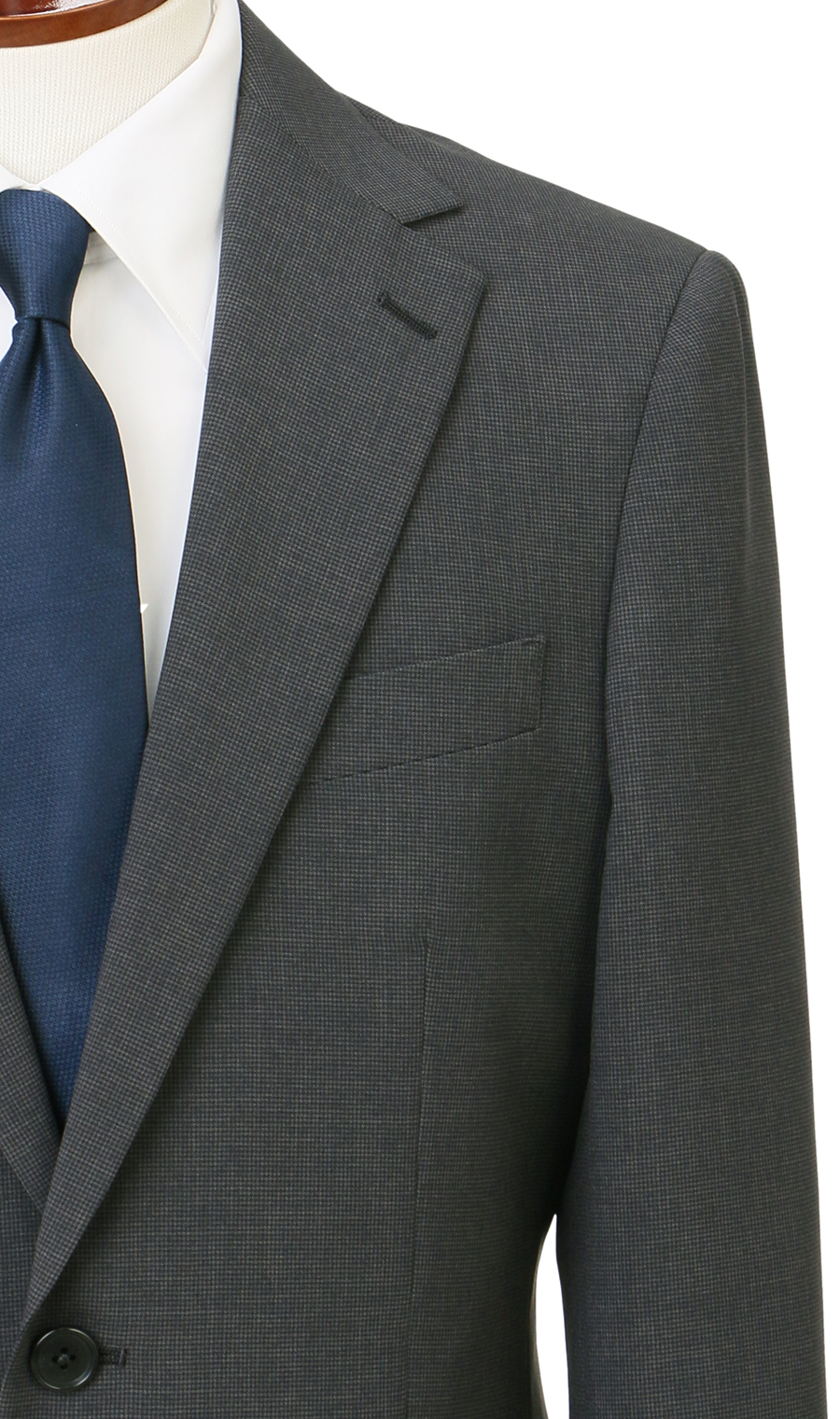 スタイリッシュスーツ【ウォッシャブル】 チャコール 体型:YA体(スリム型),号数（身長）:3号(160cm)