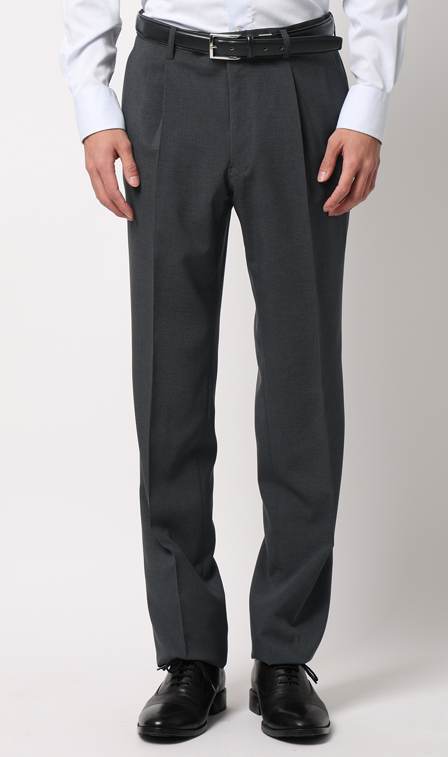 スタイリッシュスーツ【ウォッシャブル】 チャコール 体型:YA体(スリム型),号数（身長）:4号(165cm)