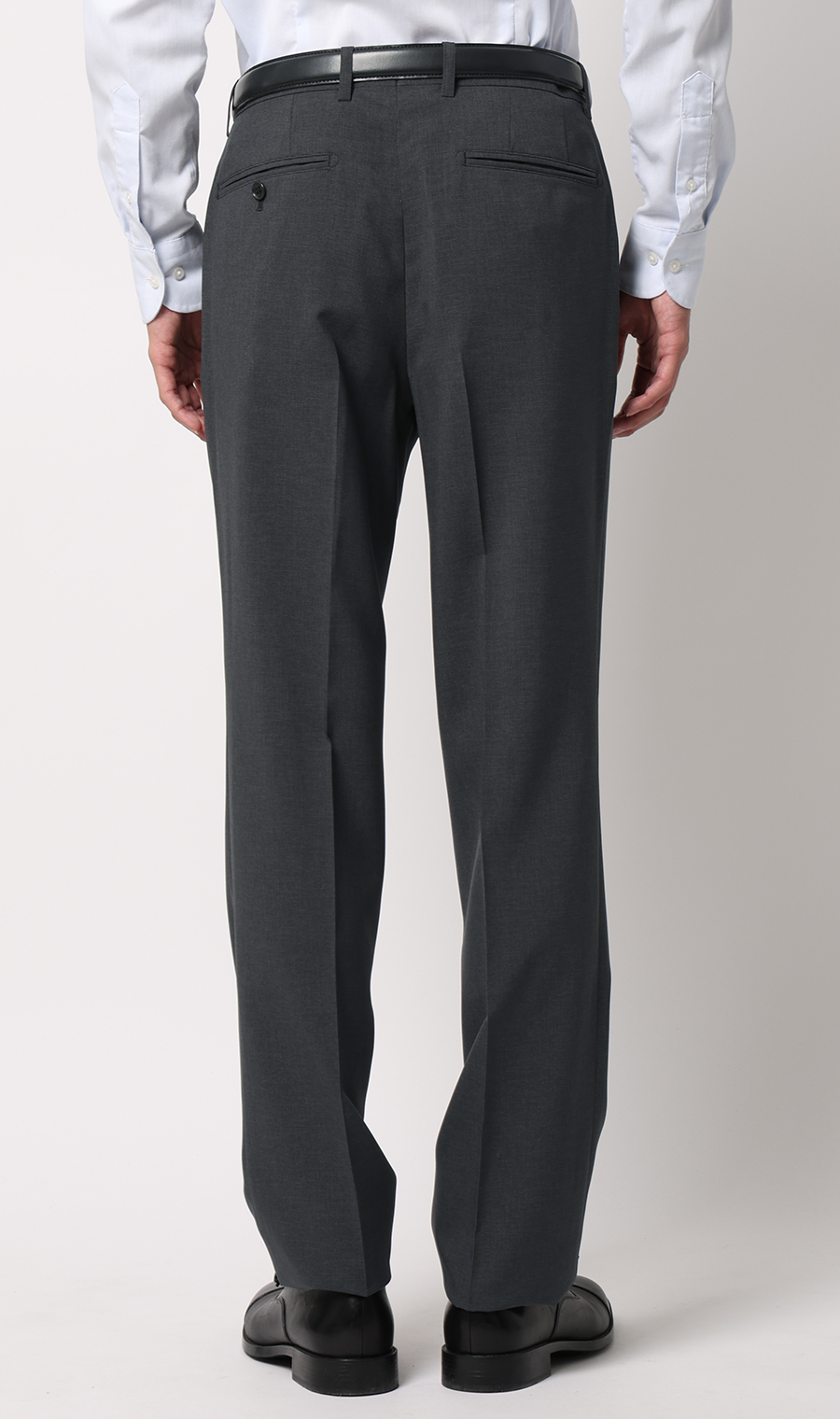 スタイリッシュスーツ【ウォッシャブル】 チャコール 体型:YA体(スリム型),号数（身長）:4号(165cm)