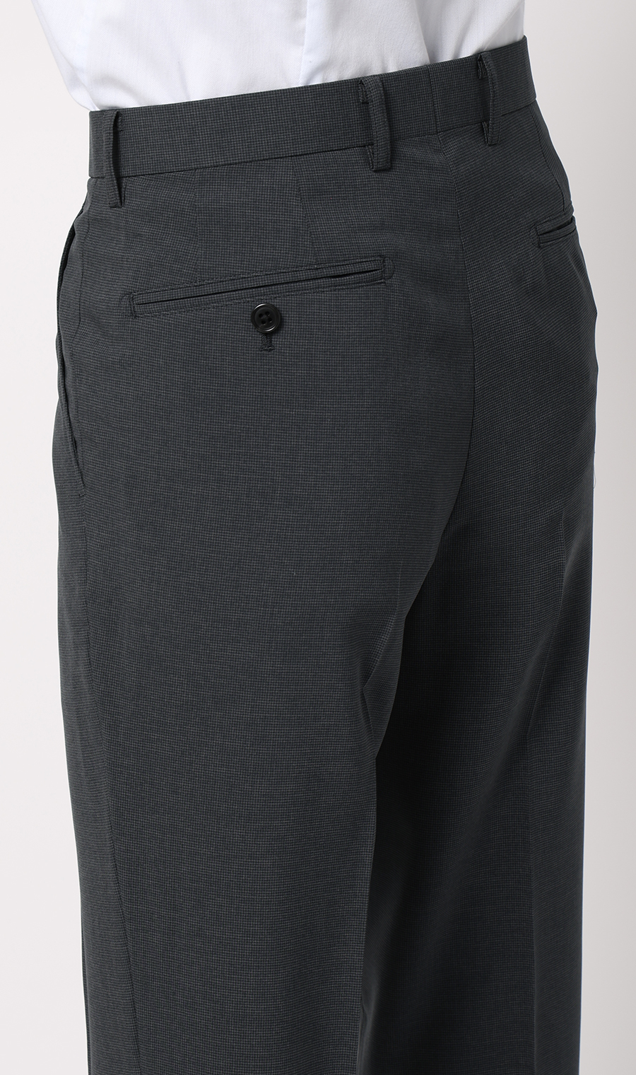 スタイリッシュスーツ【ウォッシャブル】 チャコール 体型:YA体(スリム型),号数（身長）:4号(165cm)