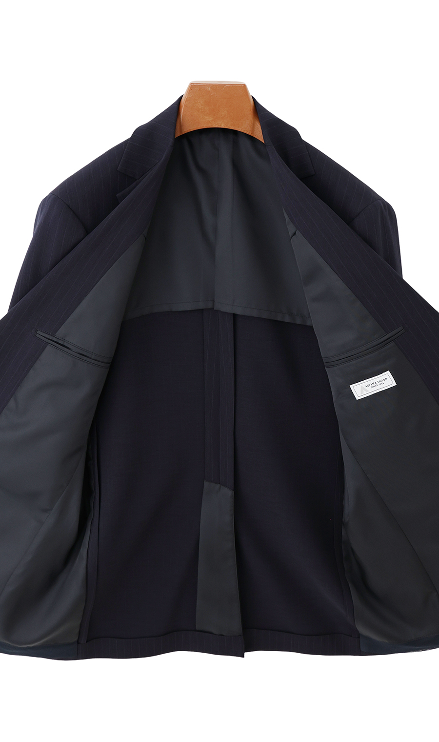 スタイリッシュスーツ【ウォッシャブル】 ネイビー 体型:A体(標準型),号数(身長):5号(170cm)