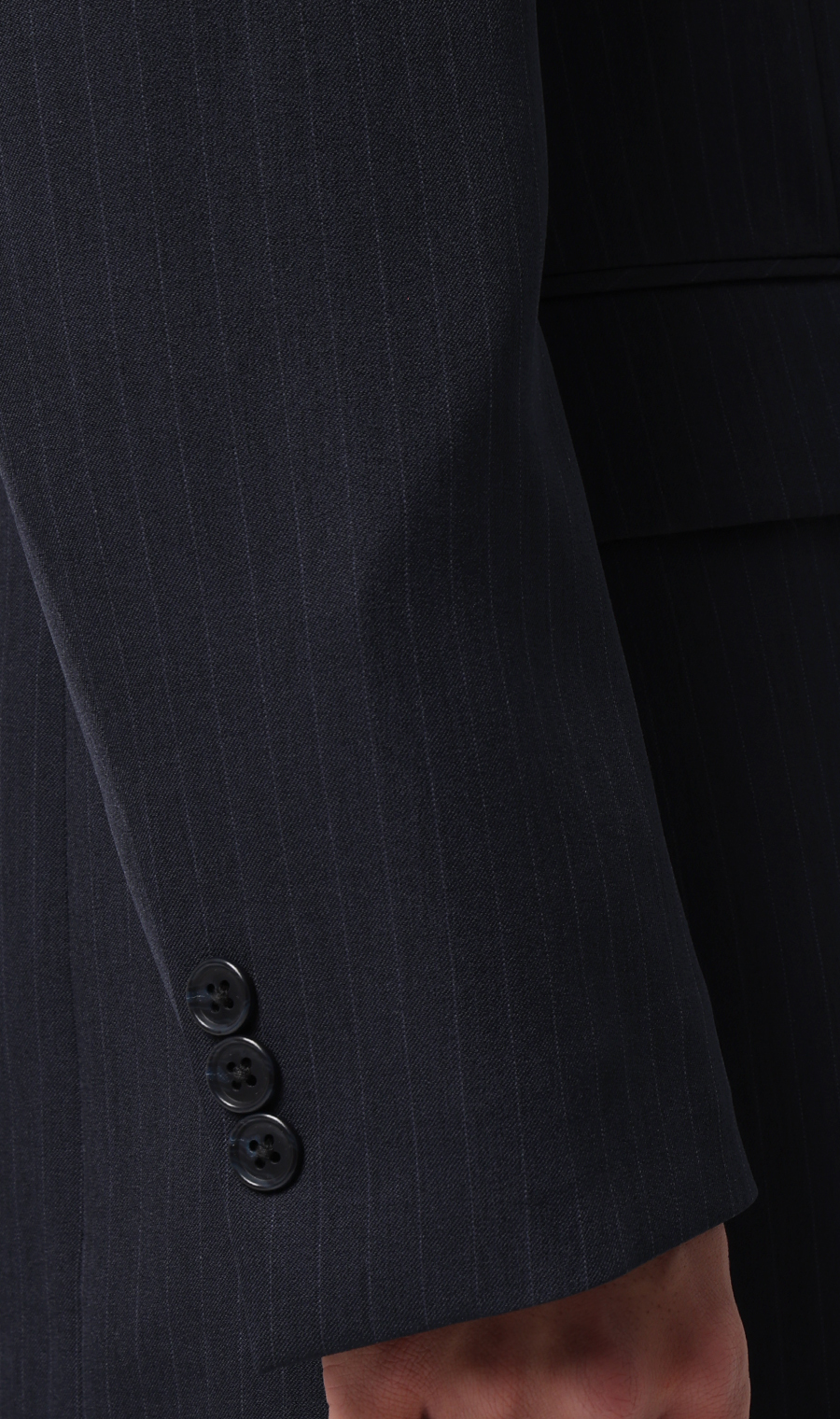スタイリッシュスーツ【ウォッシャブル】 ネイビー 体型:YA体(スリム型),号数（身長）:5号(170cm)