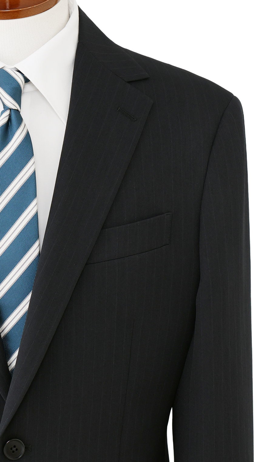 スタイリッシュスーツ【ウォッシャブル】 ブラック 体型:YA体(スリム型),号数(身長):3号(160cm)