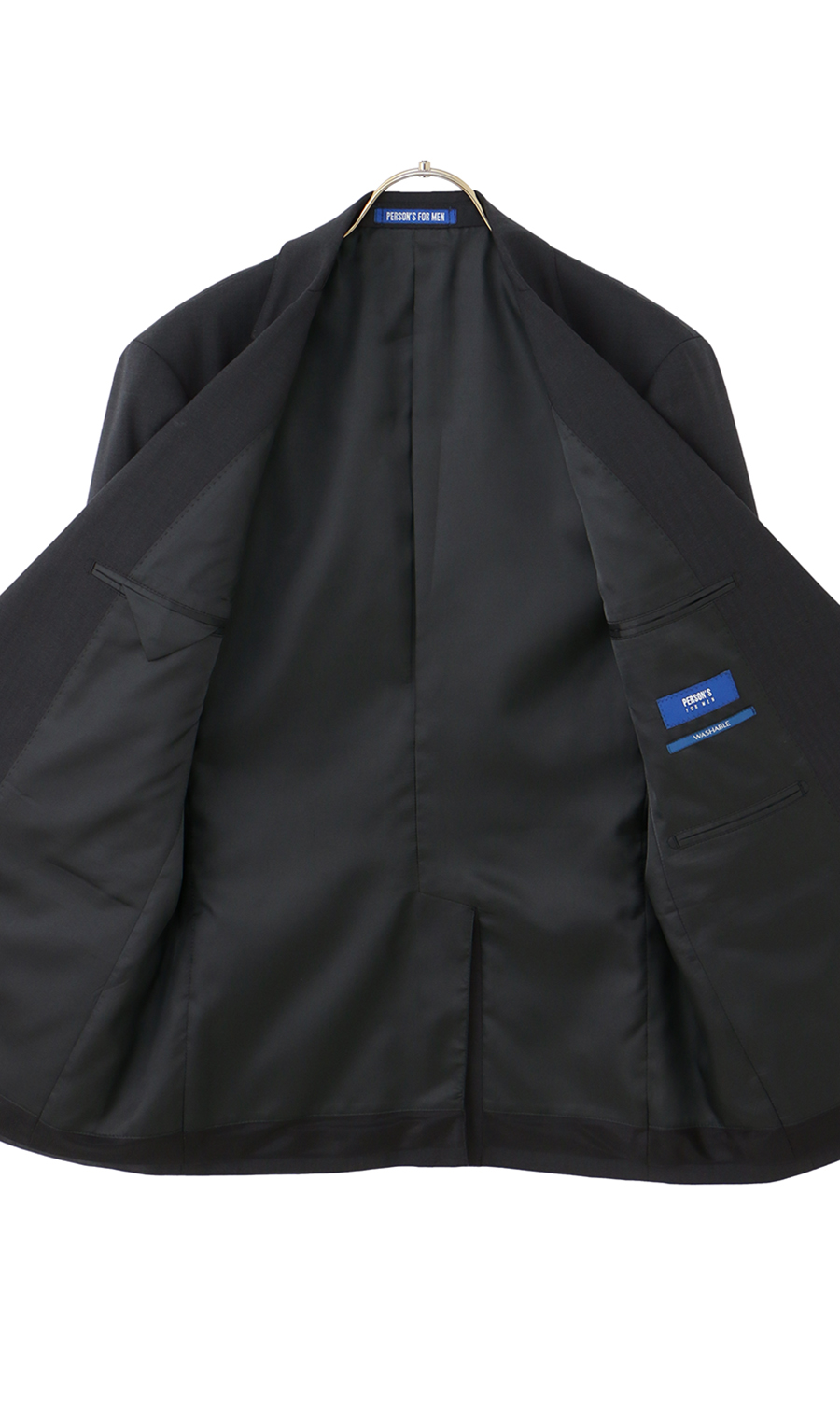 スタイリッシュスーツ【AQUA FLOW】【Plastics Smart】 グレー 体型:YA体(スリム型),号数(身長):3号(160cm)