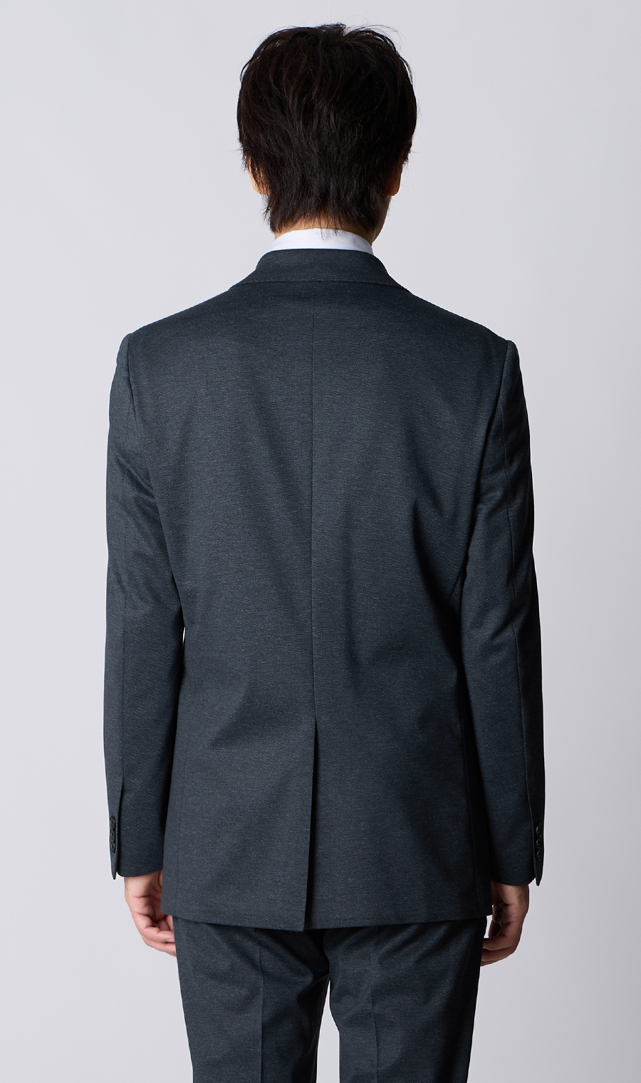 ゼロプレッシャーテーラー【シングル2ボタンスーツ】【裾上げ済み】 ネイビー 体型:A体(標準型),号数（身長）:4号(165cm)