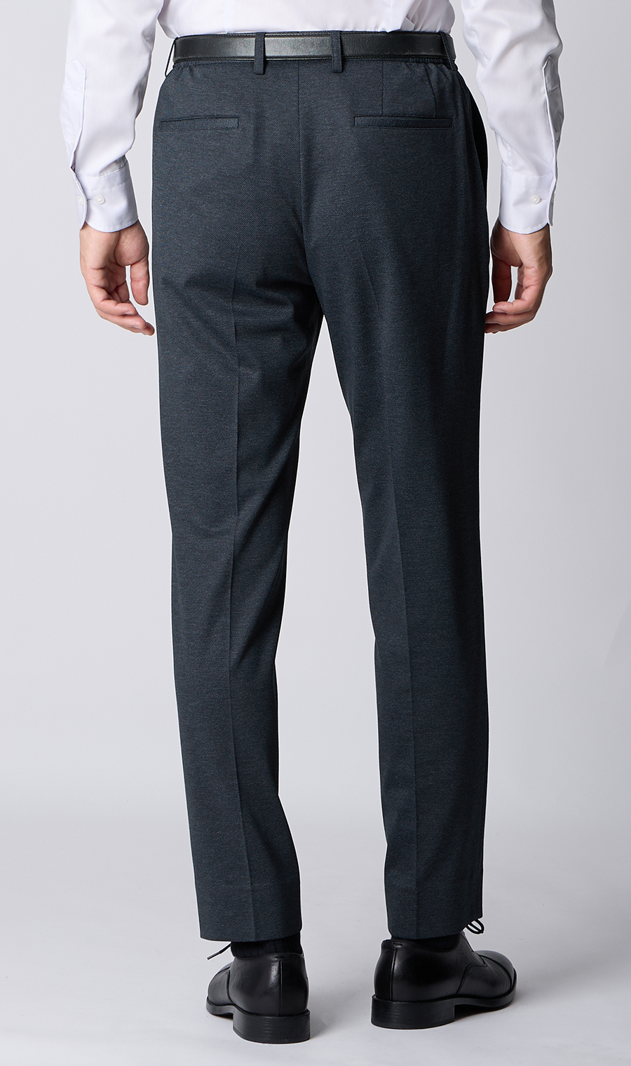 ゼロプレッシャーテーラー【シングル2ボタンスーツ】【裾上げ済み】 ネイビー 体型:A体(標準型),号数（身長）:4号(165cm)