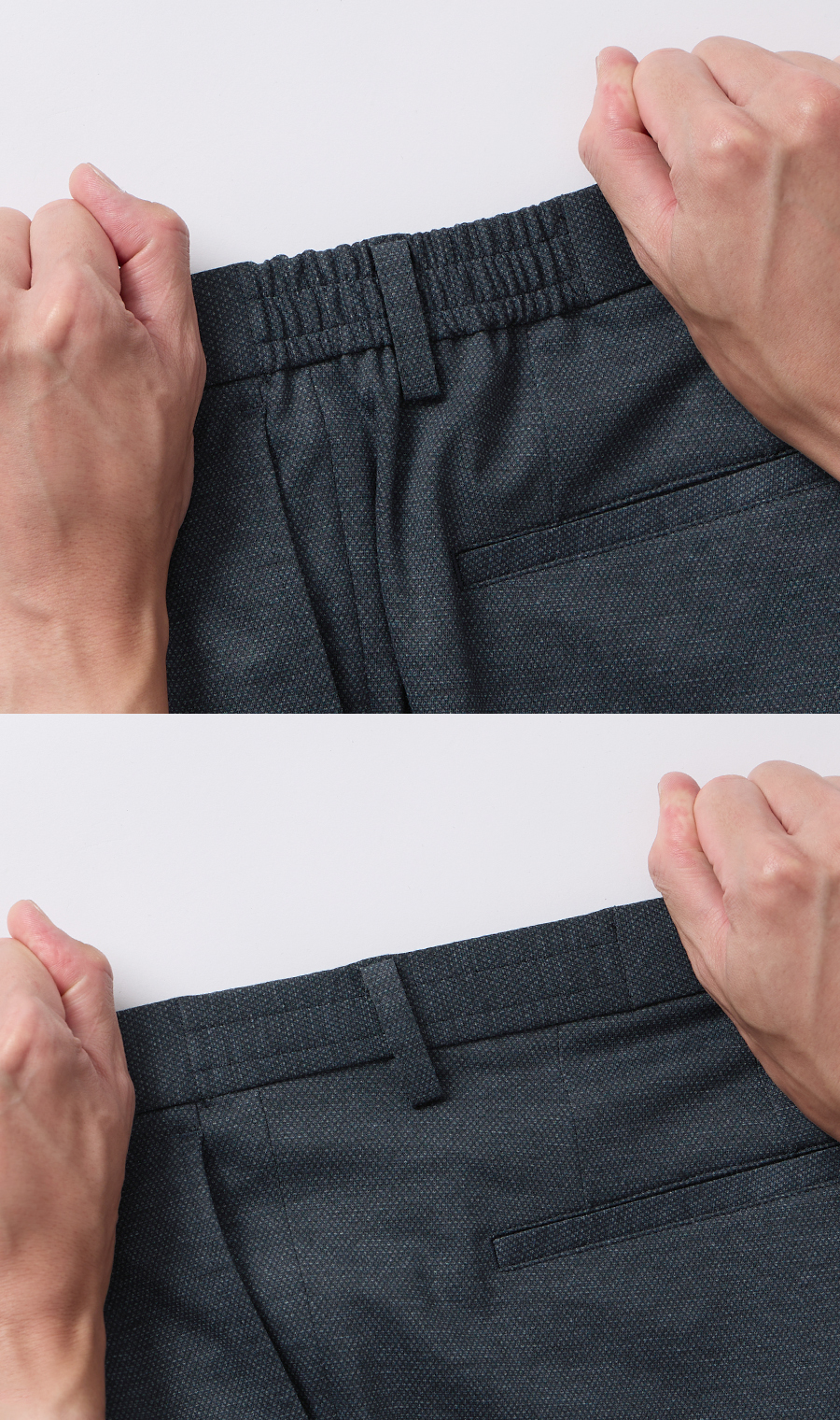 ゼロプレッシャーテーラー【シングル2ボタンスーツ】【裾上げ済み】 ネイビー 体型:A体(標準型),号数（身長）:4号(165cm)