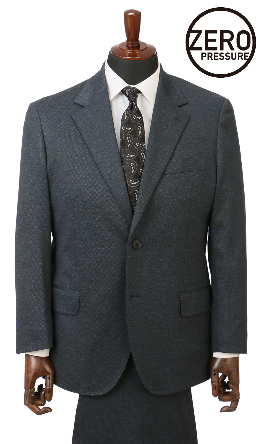 ゼロプレッシャーテーラー【キング＆トール】【シングル2ボタン