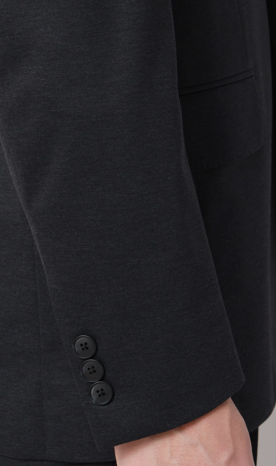 ゼロプレッシャーテーラー【シングル2ボタンスーツ】【裾上げ済み】 ネイビー 体型:BE体(ゆったり型),号数(身長):7号(180cm)