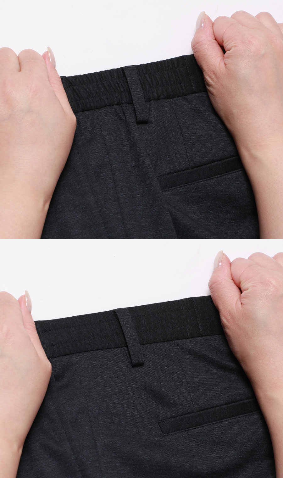 ゼロプレッシャーテーラー【シングル2ボタンスーツ】【裾上げ済み】 ネイビー 体型:BE体(ゆったり型),号数(身長):7号(180cm)