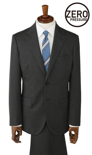 ゼロプレッシャーテーラー【シングル2ボタンスーツ】【裾上げ済み】