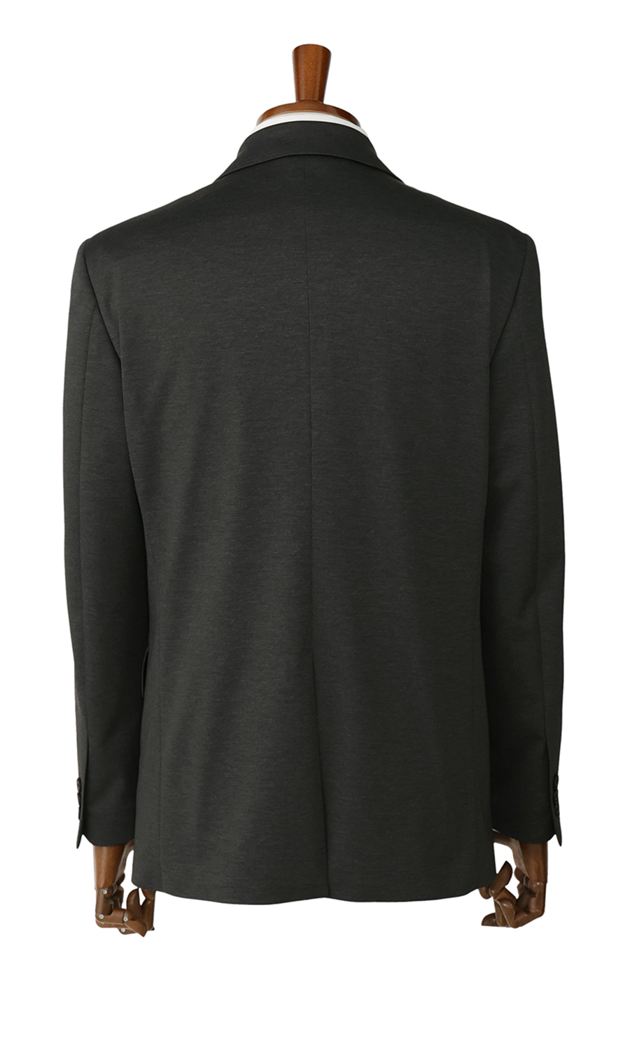 ゼロプレッシャーテーラー【シングル2ボタンスーツ】【裾上げ済み】 チャコール 体型:A体(標準型),号数（身長）:4号(165cm)