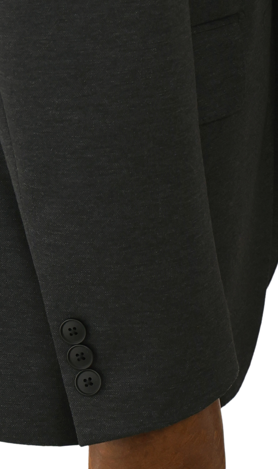 ゼロプレッシャーテーラー【シングル2ボタンスーツ】【裾上げ済み】 チャコール 体型:A体(標準型),号数（身長）:4号(165cm)