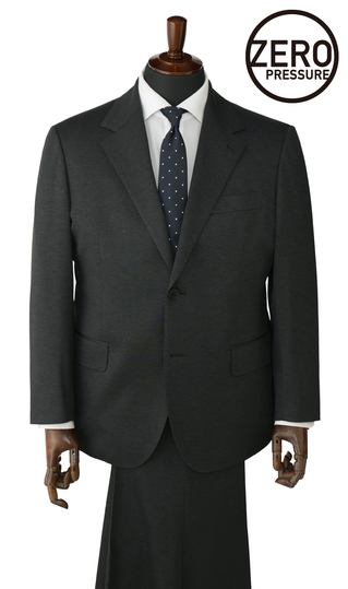 ゼロプレッシャーテーラー【キング&トール】【シングル2ボタンスーツ】【裾上げ済み】