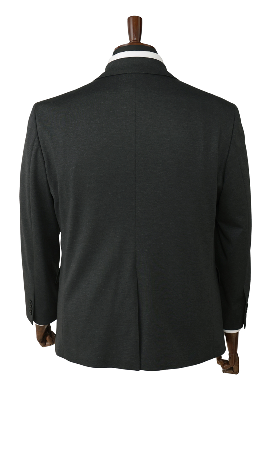 ゼロプレッシャーテーラー【キング＆トール】【シングル2ボタンスーツ】【裾上げ済み】 チャコール 体型:E体(大きいサイズ),号数（身長）:4号(165cm)