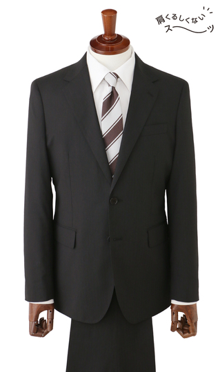 スタイリッシュスーツ【肩くるしくないスーツ】【ツーパンツ】【Plastics Smart】