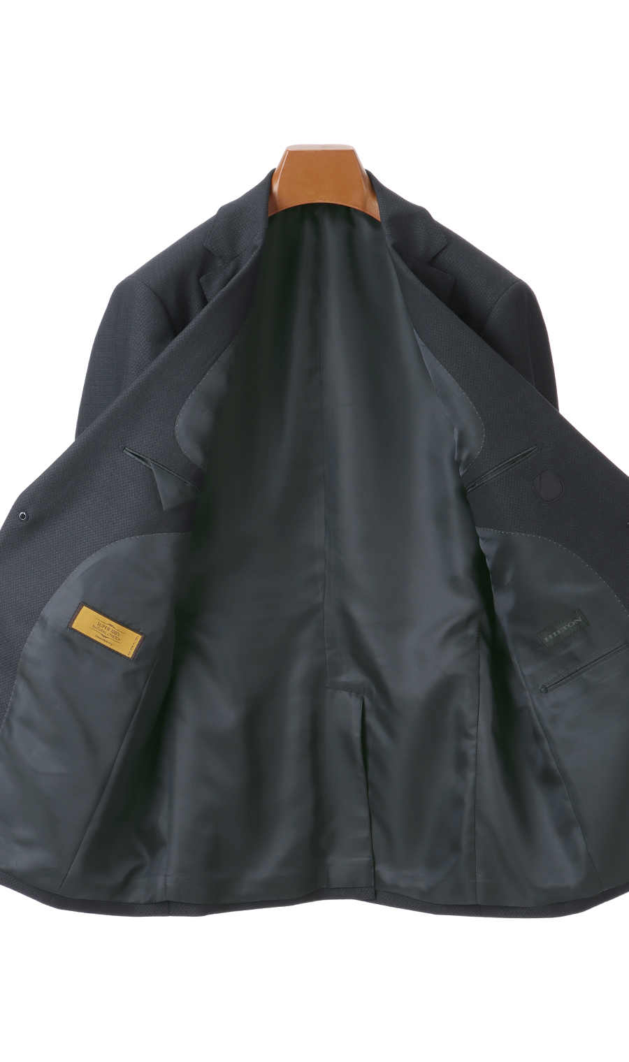 プレミアムスタイリッシュスーツ《ツーパンツ》《Super100’s》 ネイビー 体型:YA体(スリム型),号数（身長）:3号(160cm)