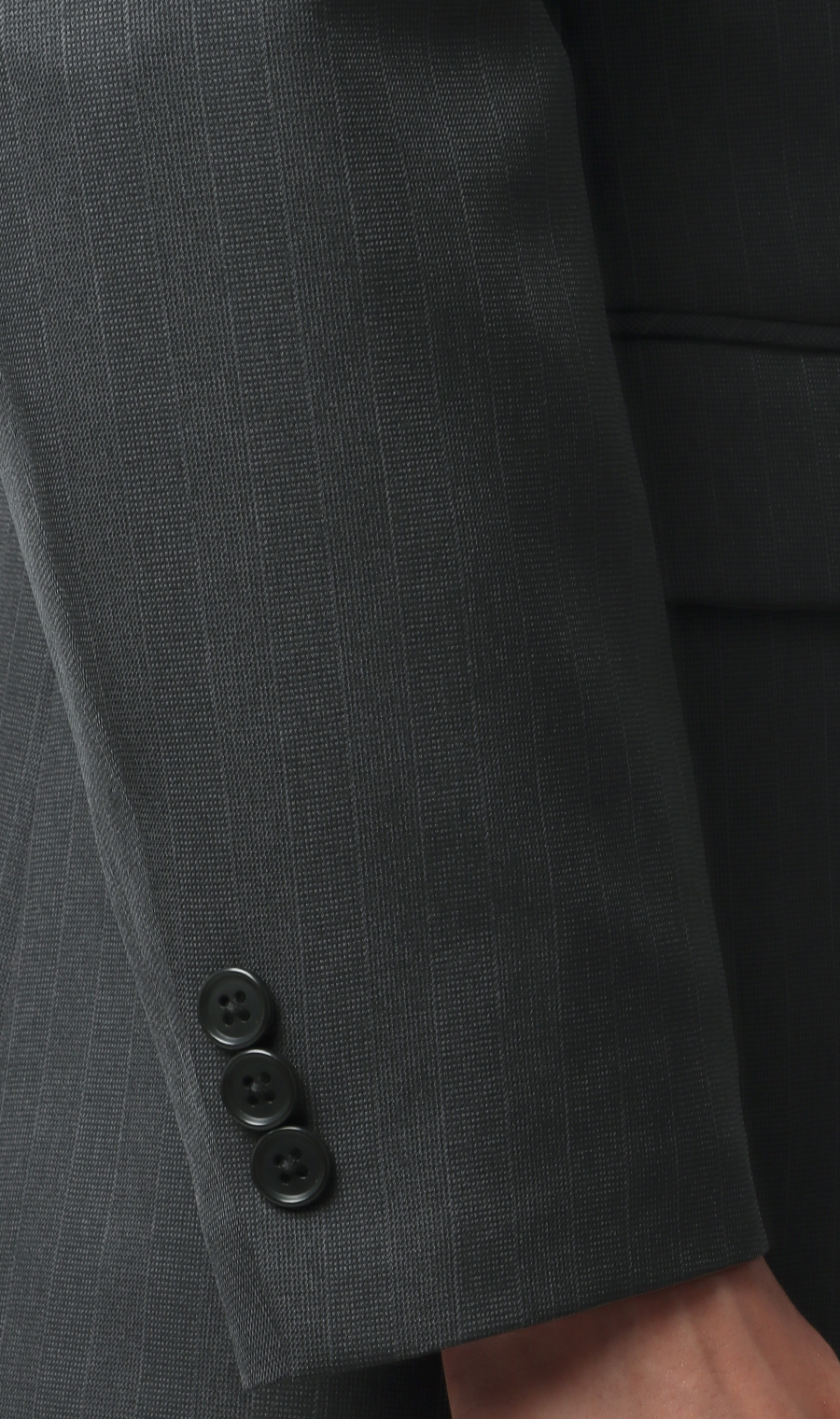 スタイリッシュスーツ【ツーパンツ】【ウォッシャブル】 チャコール 体型:YA体(スリム型),号数（身長）:3号(160cm)