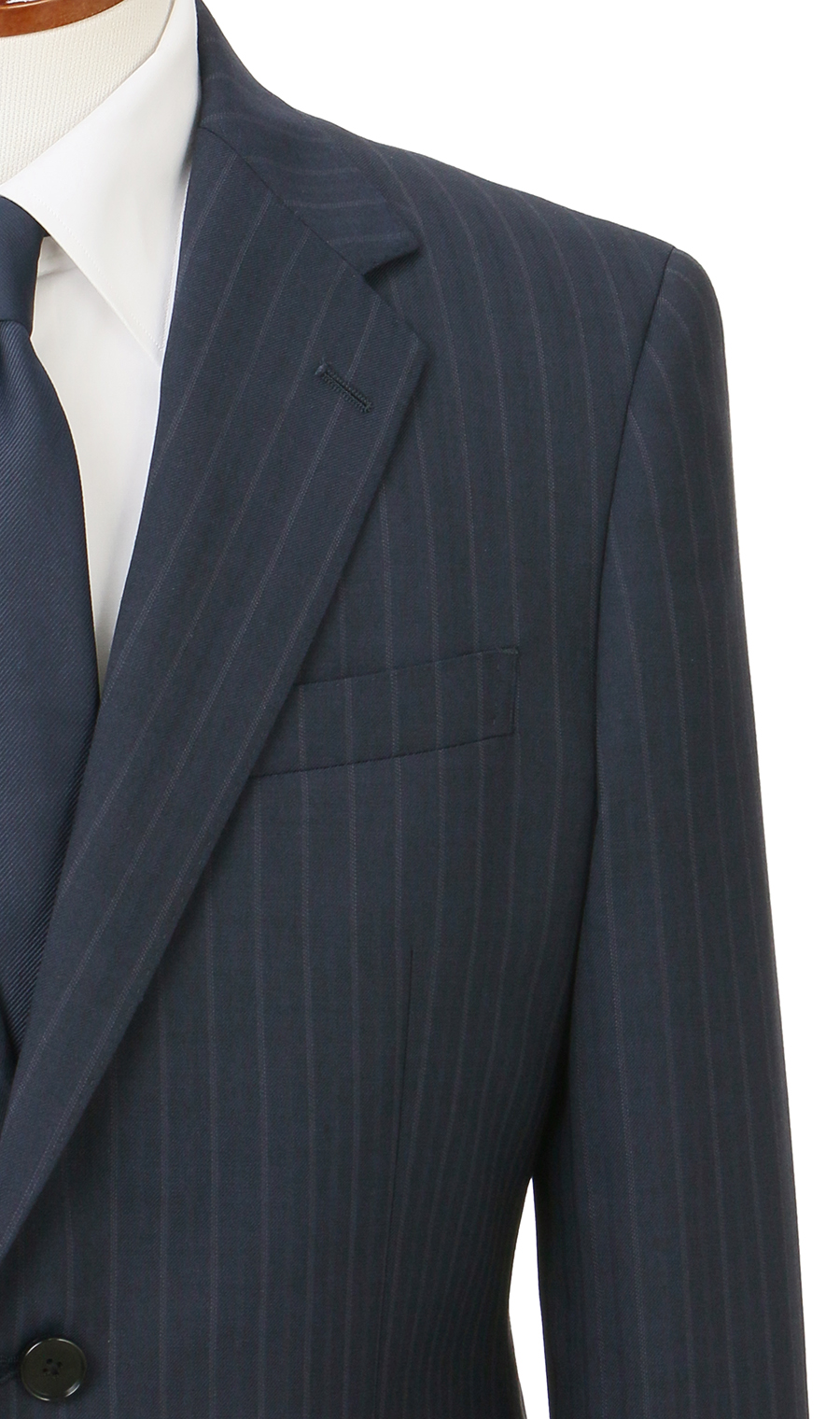 スタイリッシュスーツ【ツーパンツ】【Plastics Smart】 ネイビー 体型:YA体(スリム型),号数（身長）:3号(160cm)