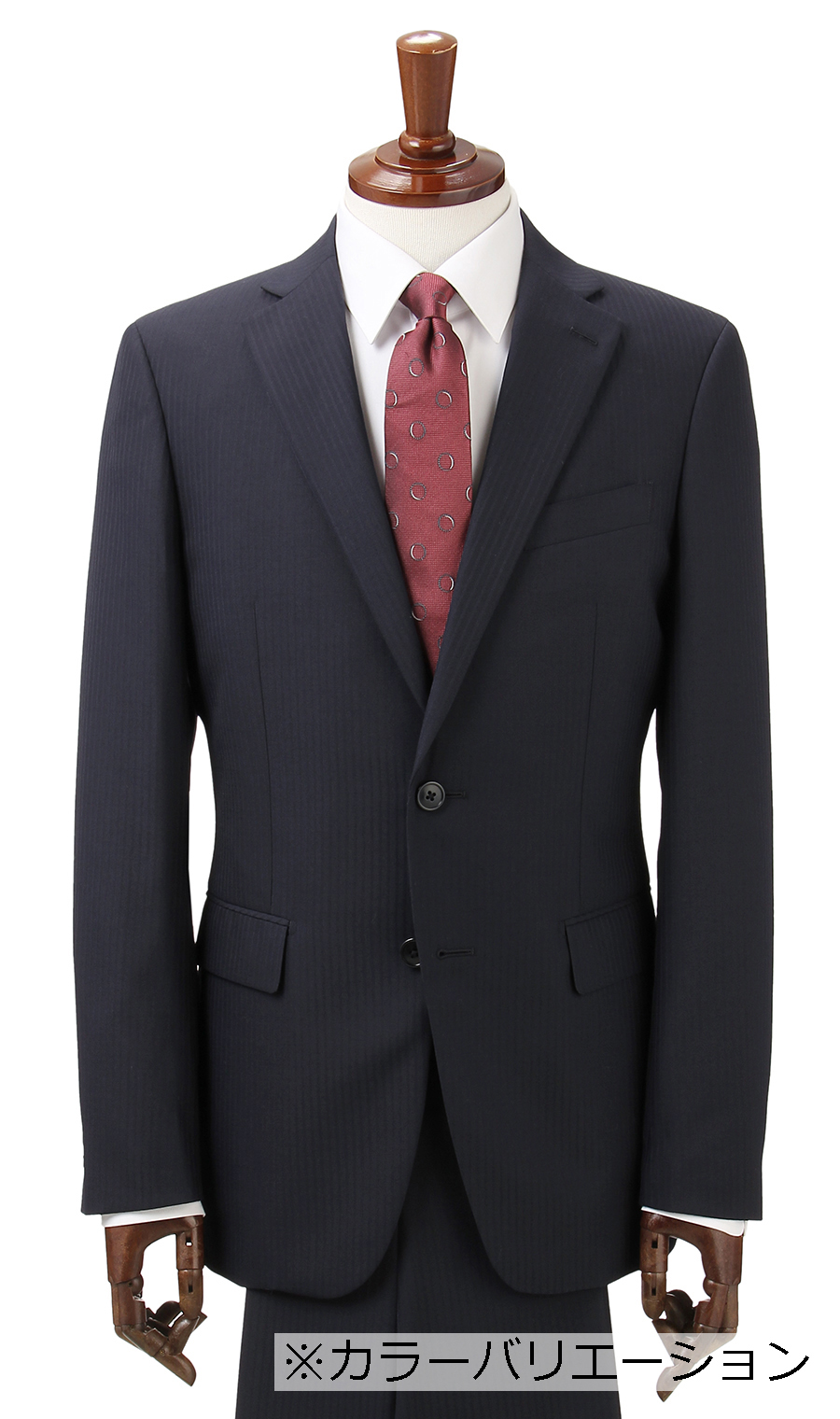 スタイリッシュスーツ《ツーパンツ》《Plastics Smart》 ブラック 体型:YA体(スリム型),号数（身長）:4号(165cm)