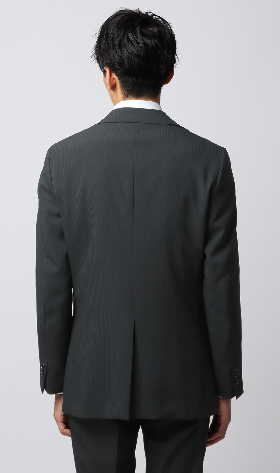 スタイリッシュスーツ【ツーパンツ】【ウォッシャブル】 ブラック 体型:YA体(スリム型),号数（身長）:3号(160cm)