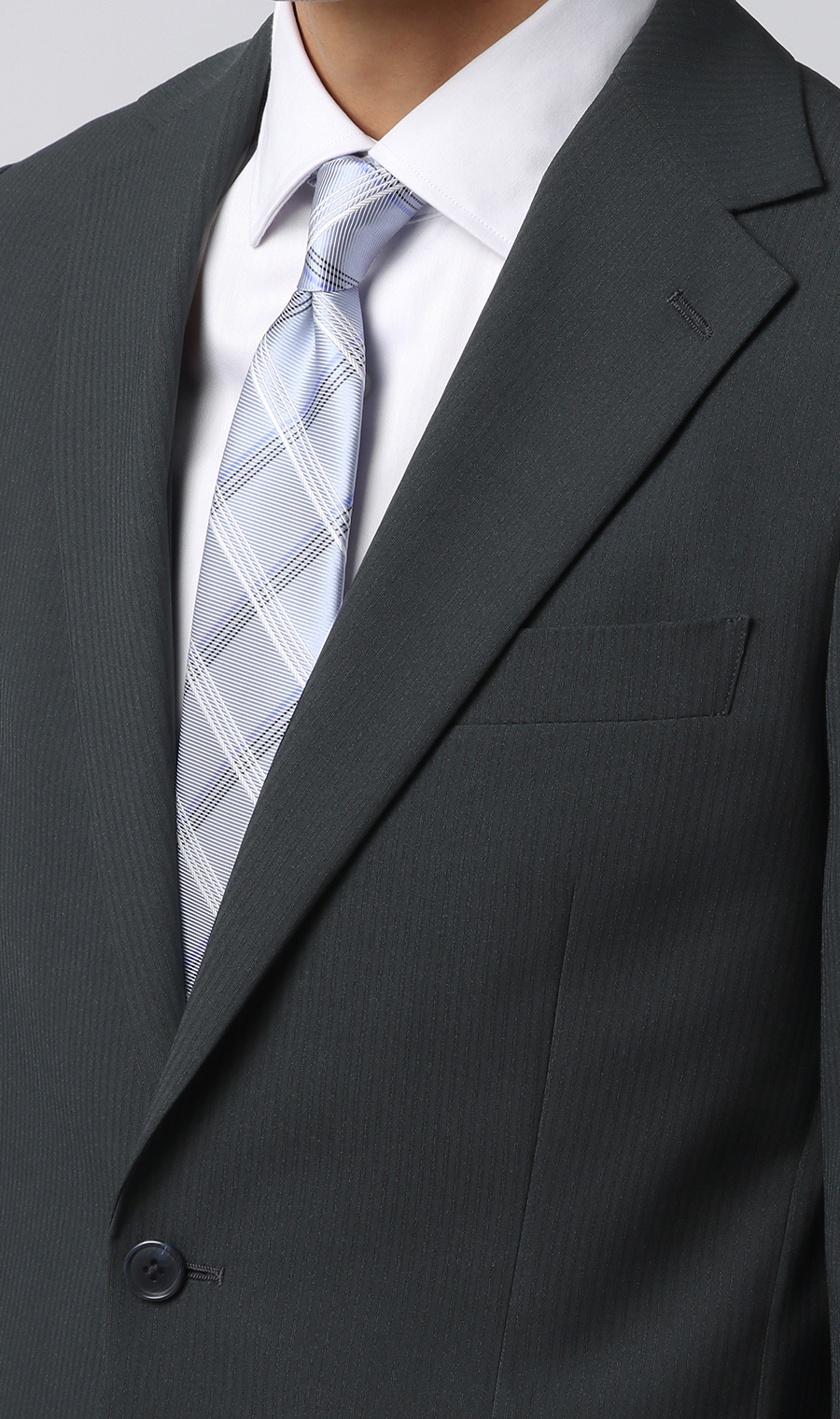 スタイリッシュスーツ【ツーパンツ】【ウォッシャブル】 ブラック 体型:YA体(スリム型),号数（身長）:3号(160cm)