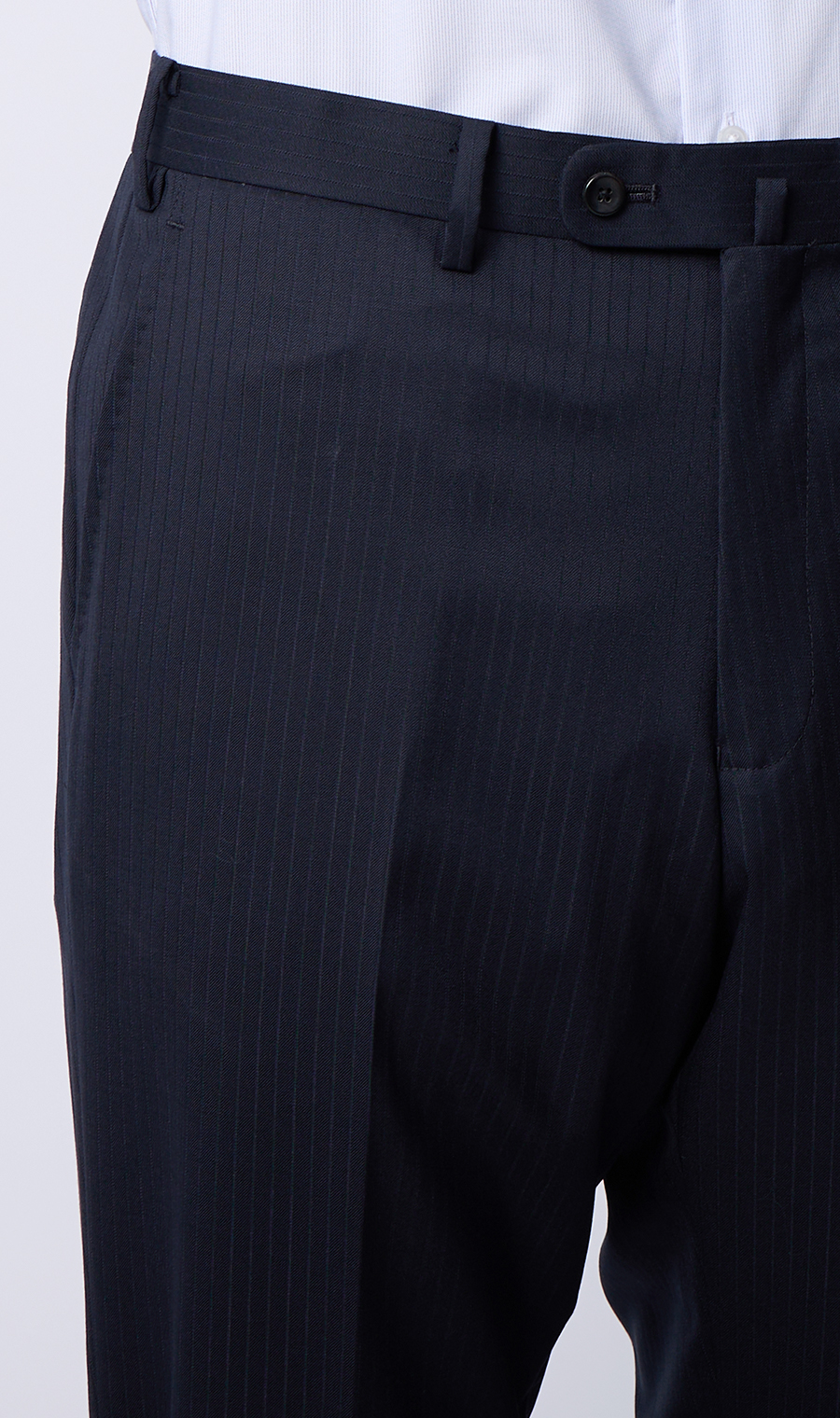 プレミアムスタイリッシュスーツ【ツーパンツ】【Super100’s】 ネイビー 体型:YA体(スリム型),号数（身長）:3号(160cm)