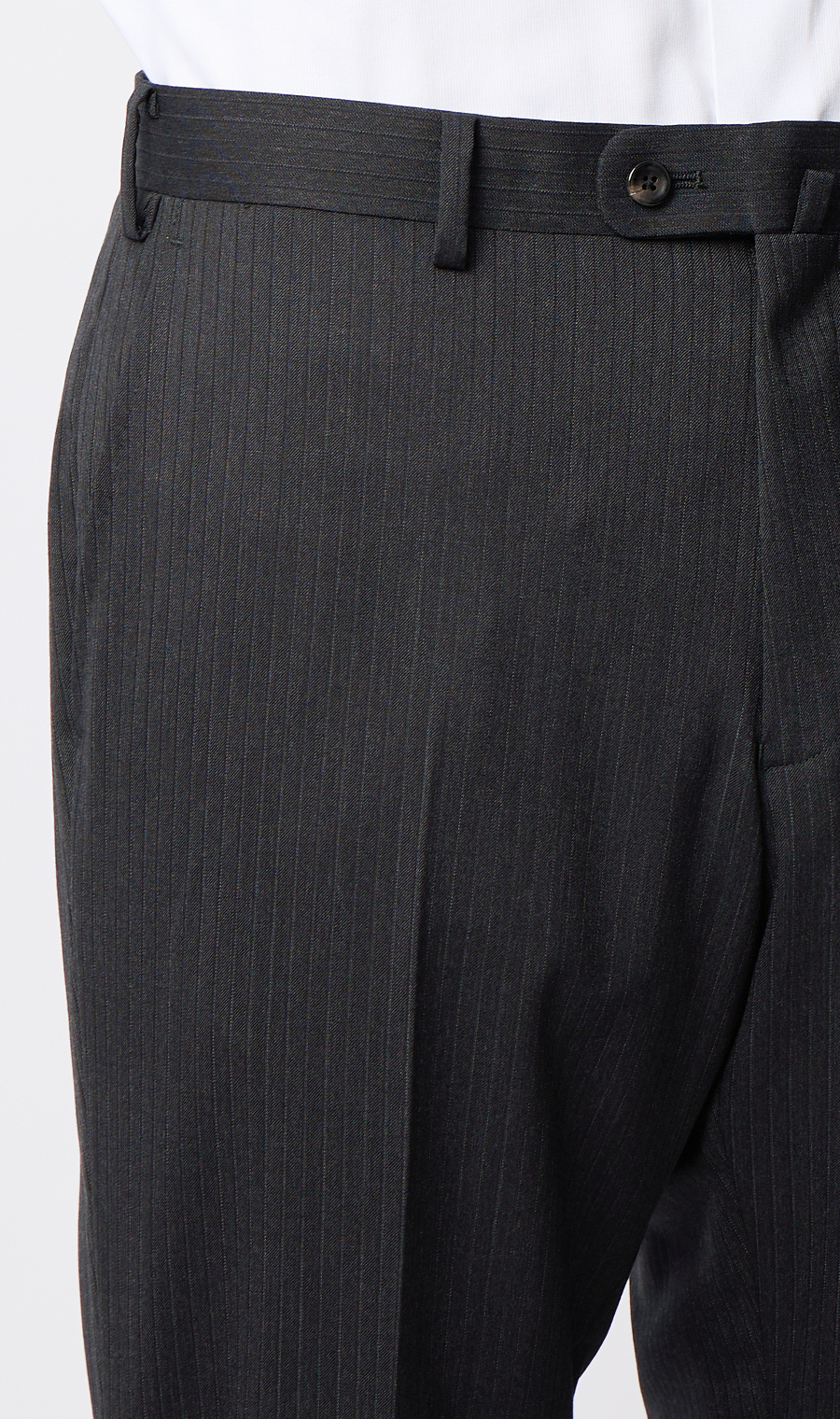 プレミアムスタイリッシュスーツ【ツーパンツ】【Super100’s】 チャコール 体型:YA体(スリム型),号数（身長）:3号(160cm)