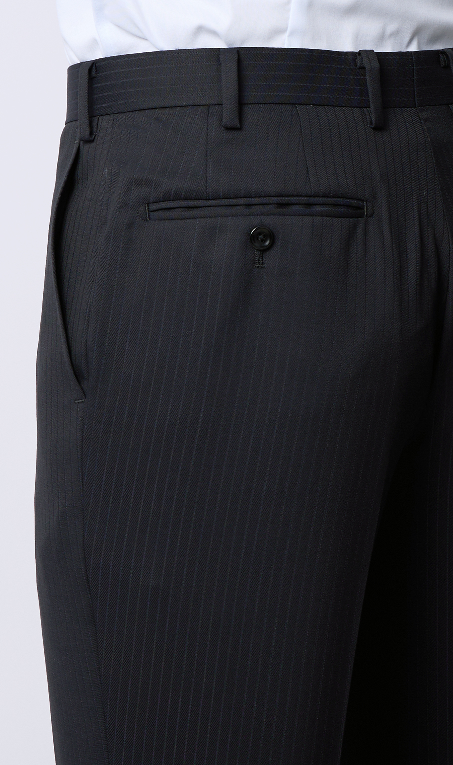 プレミアムスタイリッシュスーツ【ツーパンツ】【Super100’s】 ブラック 体型:YA体(スリム型),号数（身長）:3号(160cm)