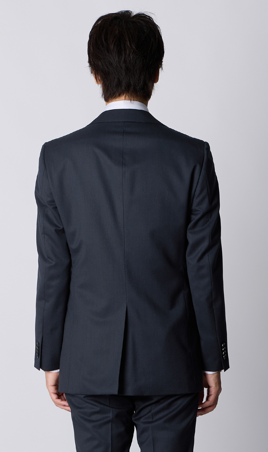 プレミアムスタイリッシュスーツ【ツーパンツ】【Super100’s】 ネイビー 体型:YA体(スリム型),号数（身長）:3号(160cm)