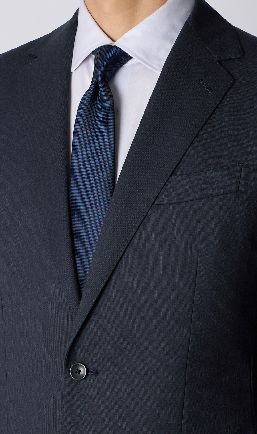 プレミアムスタイリッシュスーツ【ツーパンツ】【Super100’s】 ネイビー 体型:YA体(スリム型),号数（身長）:3号(160cm)