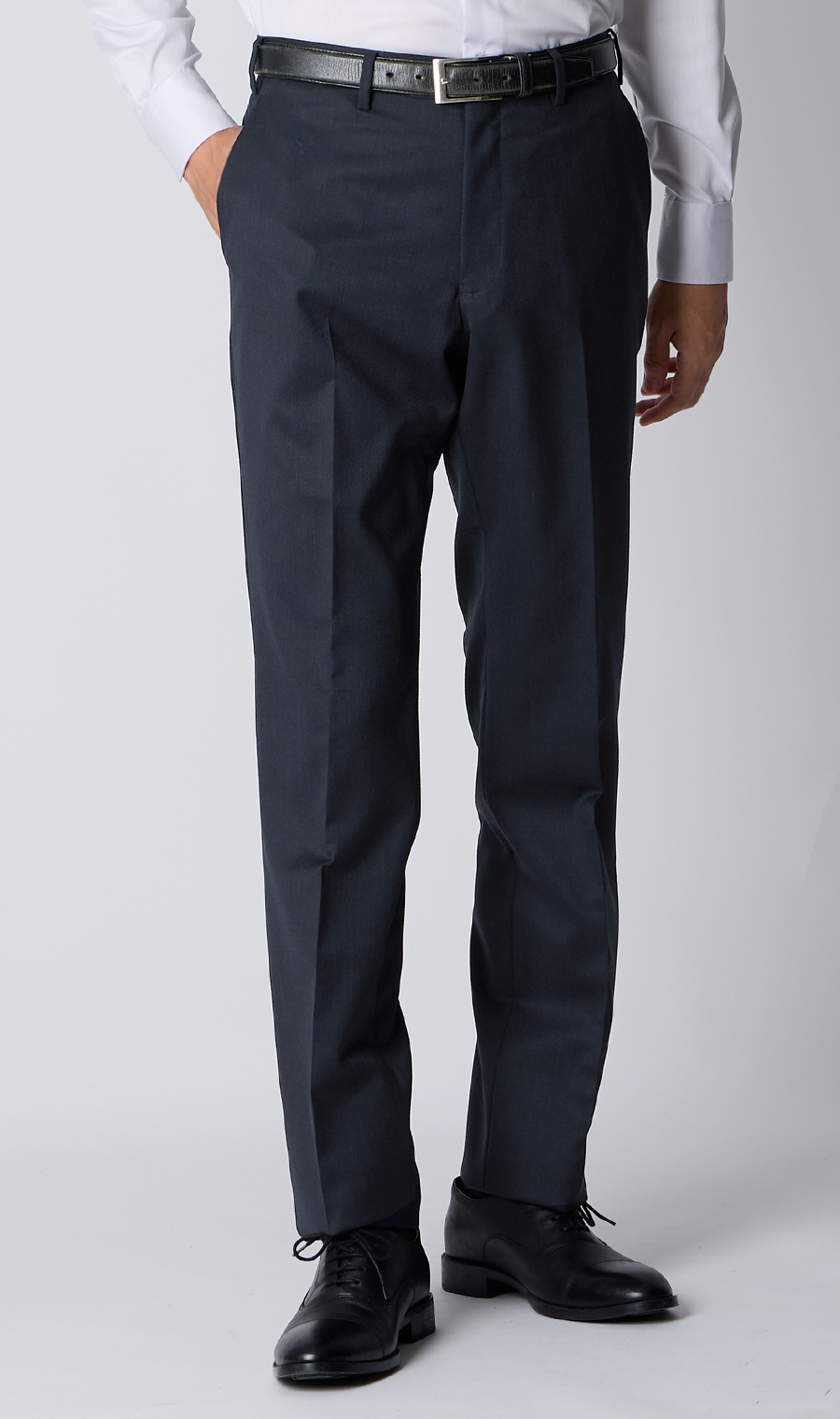 プレミアムスタイリッシュスーツ【ツーパンツ】【Super100’s】 ネイビー 体型:YA体(スリム型),号数（身長）:3号(160cm)