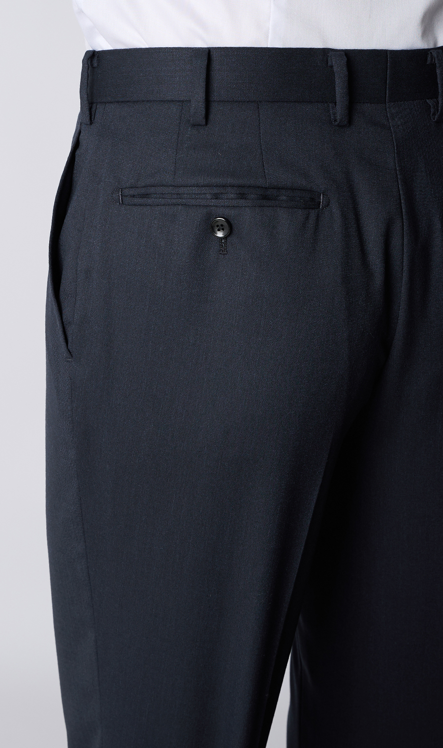 プレミアムスタイリッシュスーツ【ツーパンツ】【Super100’s】 ネイビー 体型:YA体(スリム型),号数（身長）:3号(160cm)