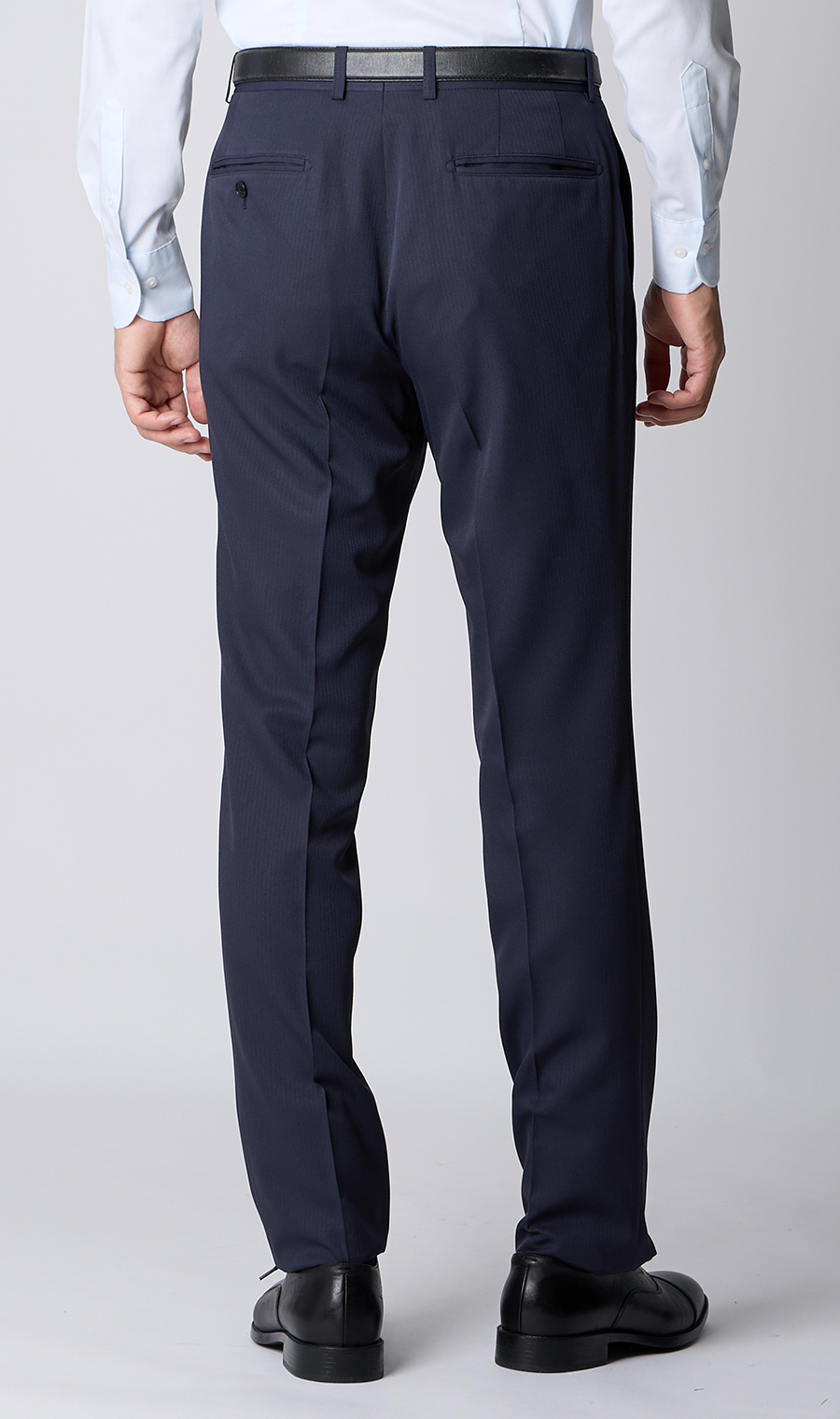 スタイリッシュスーツ【肩くるしくないスーツ】【ツーパンツ】【Plastics Smart】 ネイビー 体型:YA体(スリム型),号数（身長）:4号(165cm)