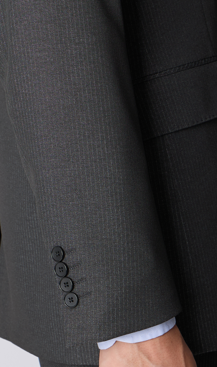 スタイリッシュスーツ【肩くるしくないスーツ】【ツーパンツ】【Plastics Smart】 チャコール 体型:BE体(ゆったり型),号数(身長):8号(185cm)