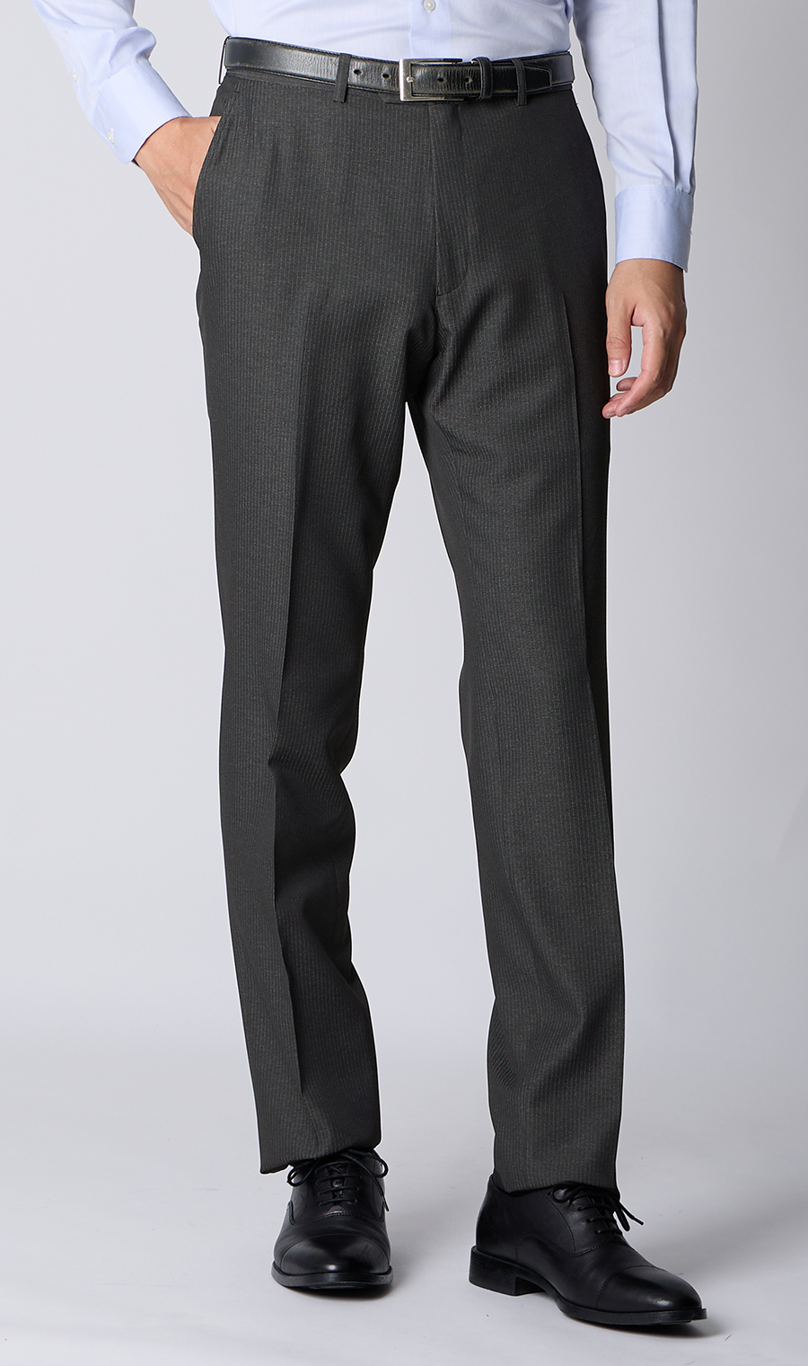 スタイリッシュスーツ【肩くるしくないスーツ】【ツーパンツ】【Plastics Smart】 チャコール 体型:BE体(ゆったり型),号数(身長):8号(185cm)