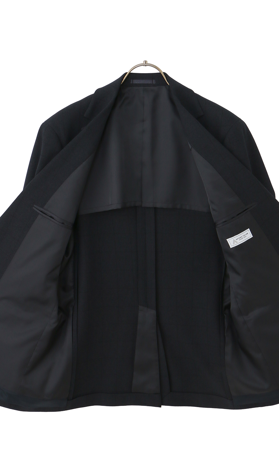 スタイリッシュスーツ【ツーパンツ】【ウォッシャブル】 ネイビー 体型:YA体(スリム型),号数（身長）:4号(165cm)