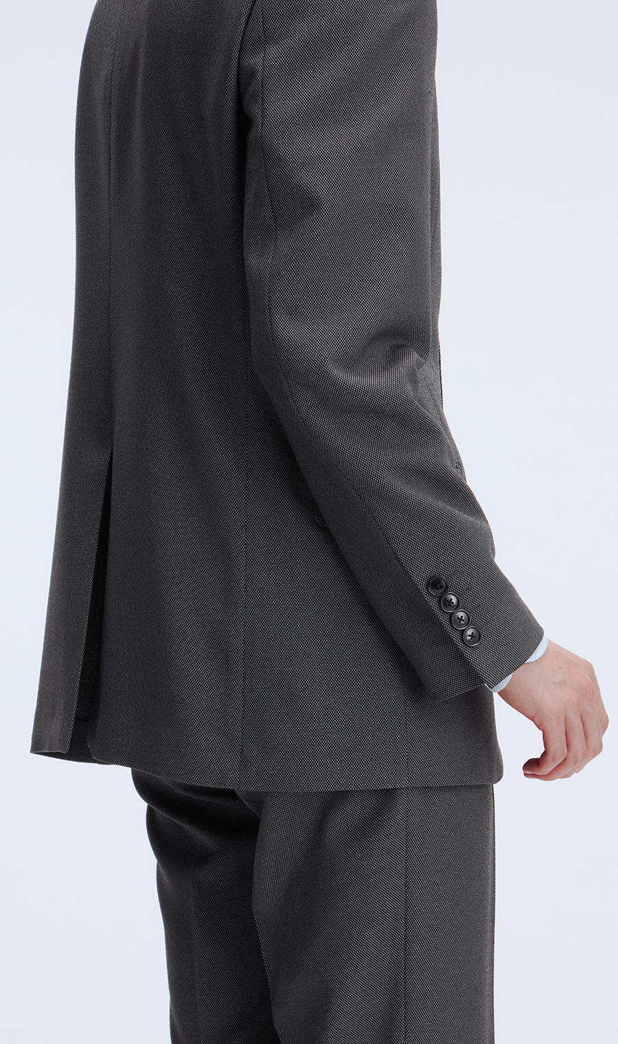 スタイリッシュスーツ【ツーパンツ】【CONTROLα】 グレー 体型:YA体(スリム型),号数(身長):3号(160cm)