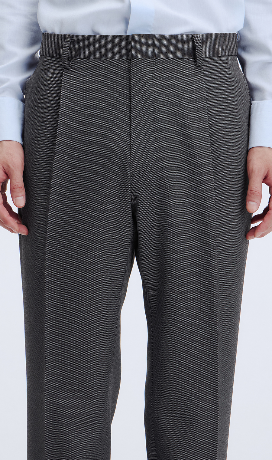 スタイリッシュスーツ【ツーパンツ】【CONTROLα】 グレー 体型:YA体(スリム型),号数(身長):3号(160cm)