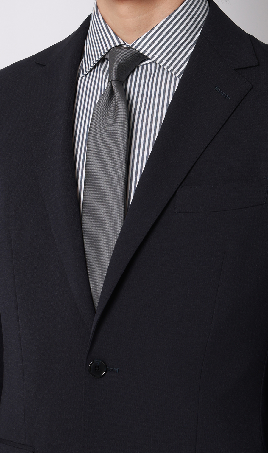 スタイリッシュスーツ【ツーパンツ】【CONTROLα】 ネイビー 体型:YA体(スリム型),号数（身長）:3号(160cm)