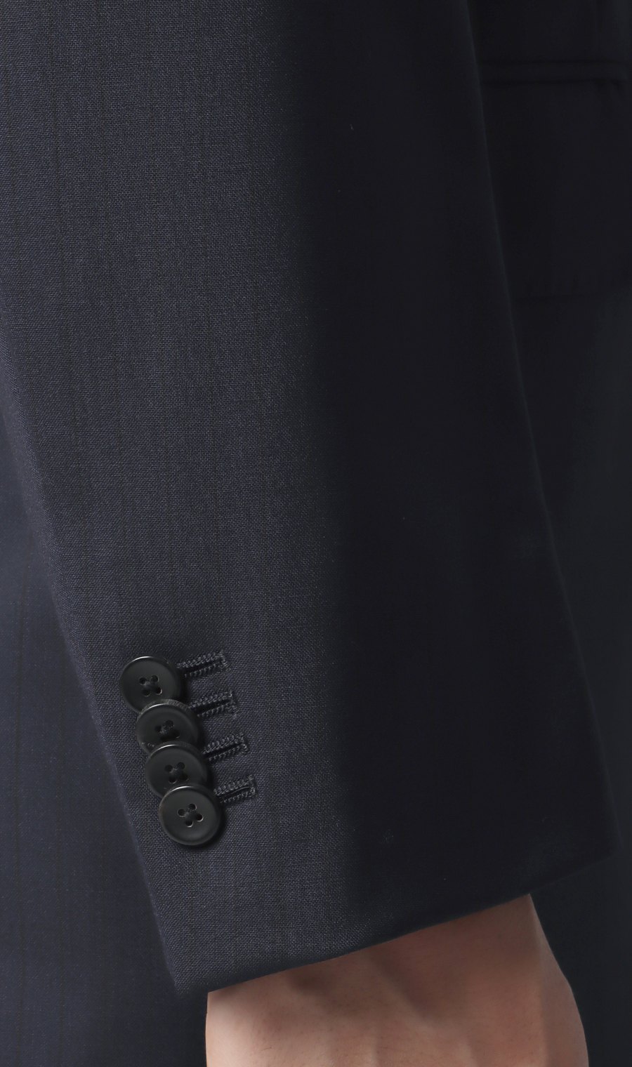 プレミアムスタイリッシュスーツ【ツーパンツ】【Super110's】 ネイビー 体型:YA体(スリム型),号数（身長）:3号(160cm)