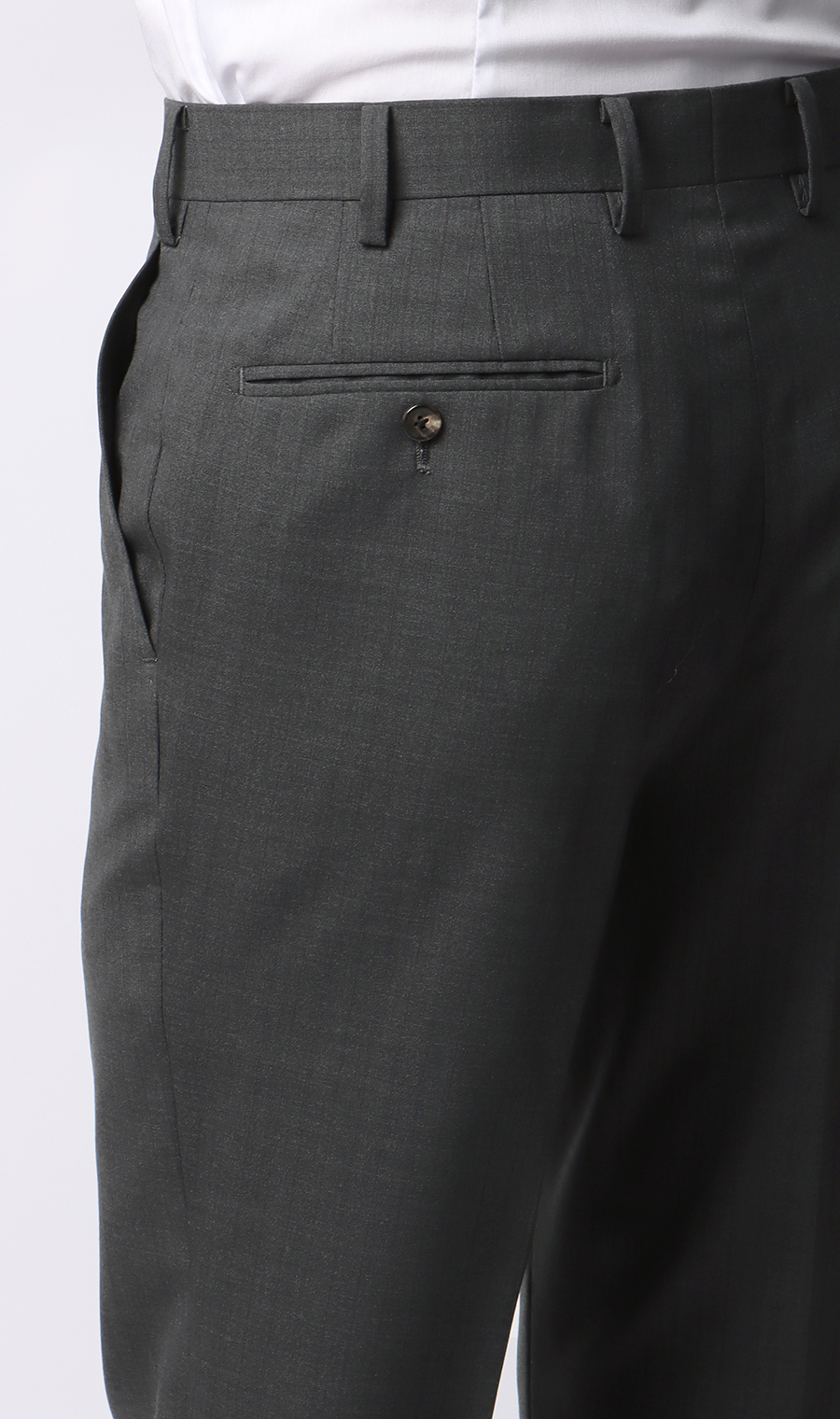 プレミアムスタイリッシュスーツ【ツーパンツ】【Super110's】 グレー 体型:YA体(スリム型),号数（身長）:3号(160cm)