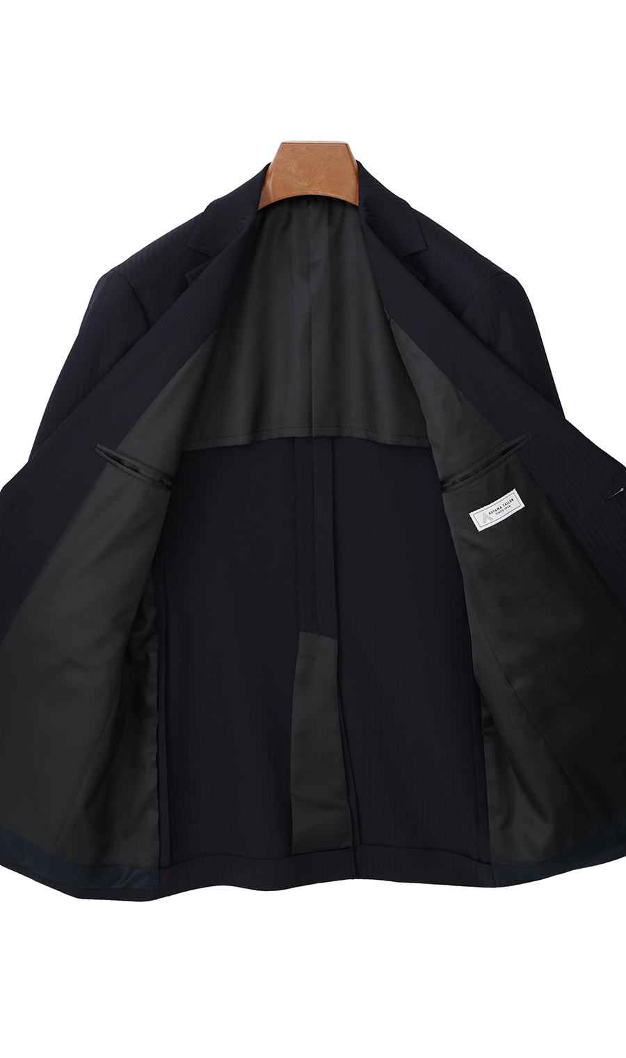 スタイリッシュスーツ【ツーパンツ】【ウォッシャブル】 ネイビー 体型:AB体(がっちり型),号数（身長）:3号(160cm)