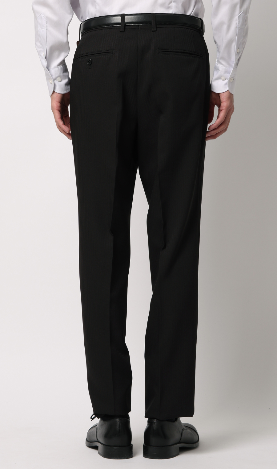 スタイリッシュスーツ【ツーパンツ】【ウォッシャブル】 ブラック 体型:YA体(スリム型),号数（身長）:3号(160cm)