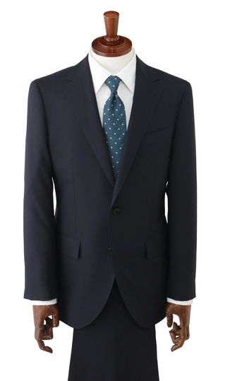 プレミアムスタイリッシュスーツ【ツーパンツ】【Super100's】